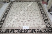 stock wool and silk tabriz persian rugs No.36 factory manufacturer